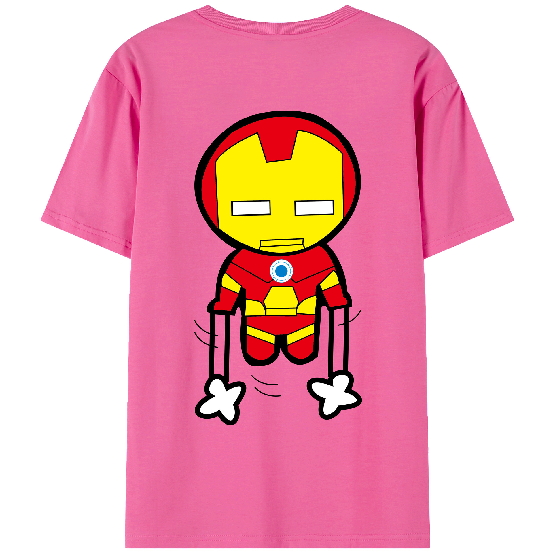 （画像用） アベンジャーズ The Avengers レディース半袖Tシャツ(バックプリント)